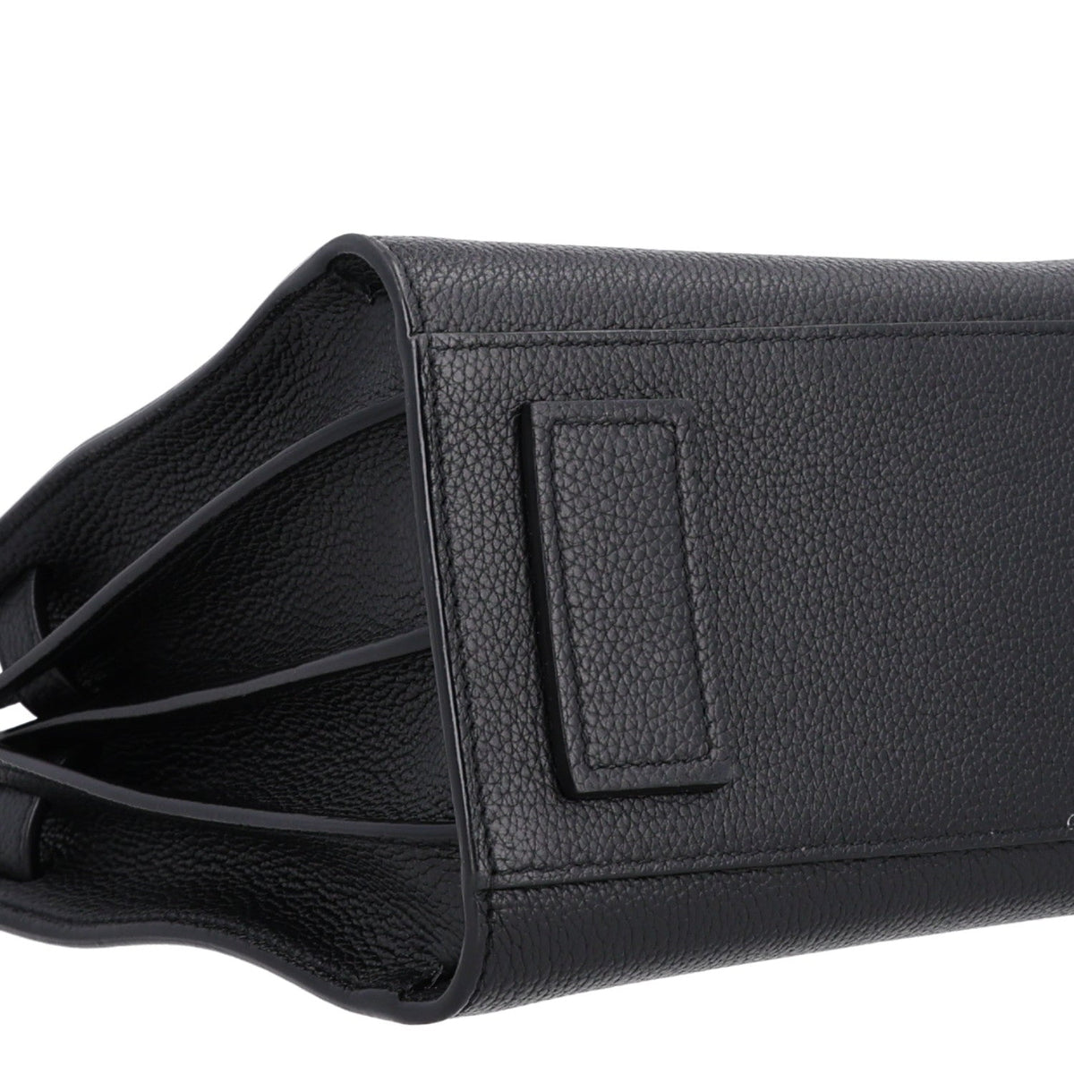 Grained Calfskin Baby Sac De Jour Souple Black