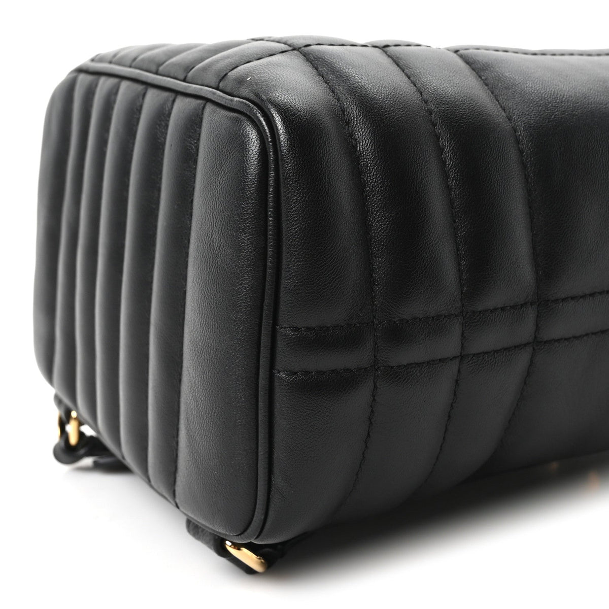 Lambskin Quilted Mini Lola Backpack Black
