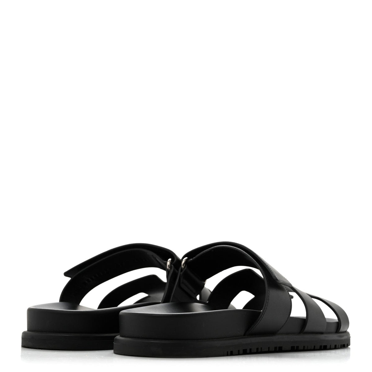 Calfskin Womens Chypre Sandals 39 Black