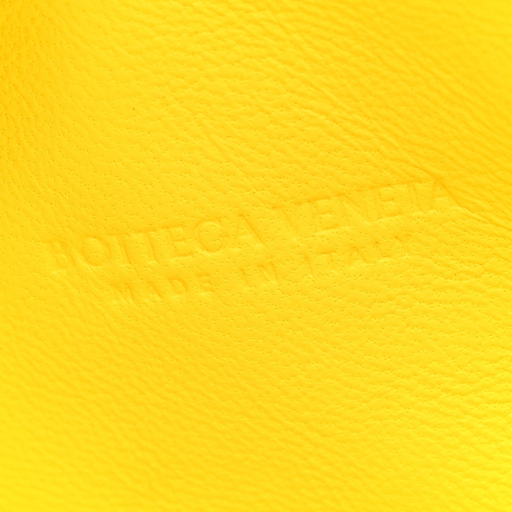 Chenille The Mini Pouch Lemon