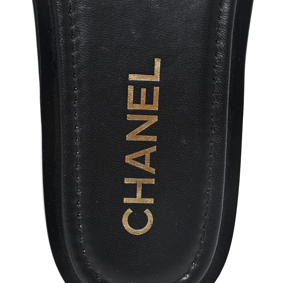 Lambskin Braided CC Mules 40 Black