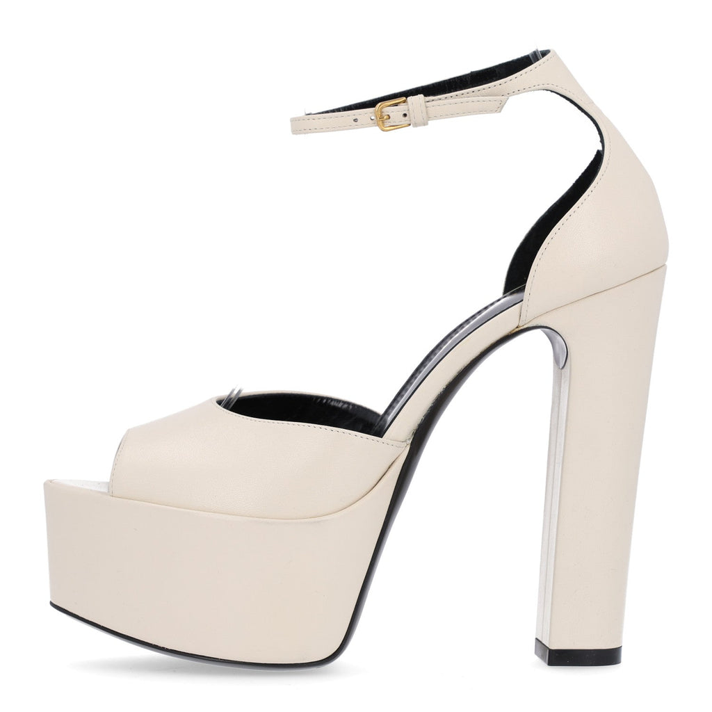 New Belfagor Jodie 95 Platform Sandal 36.5 Pearl