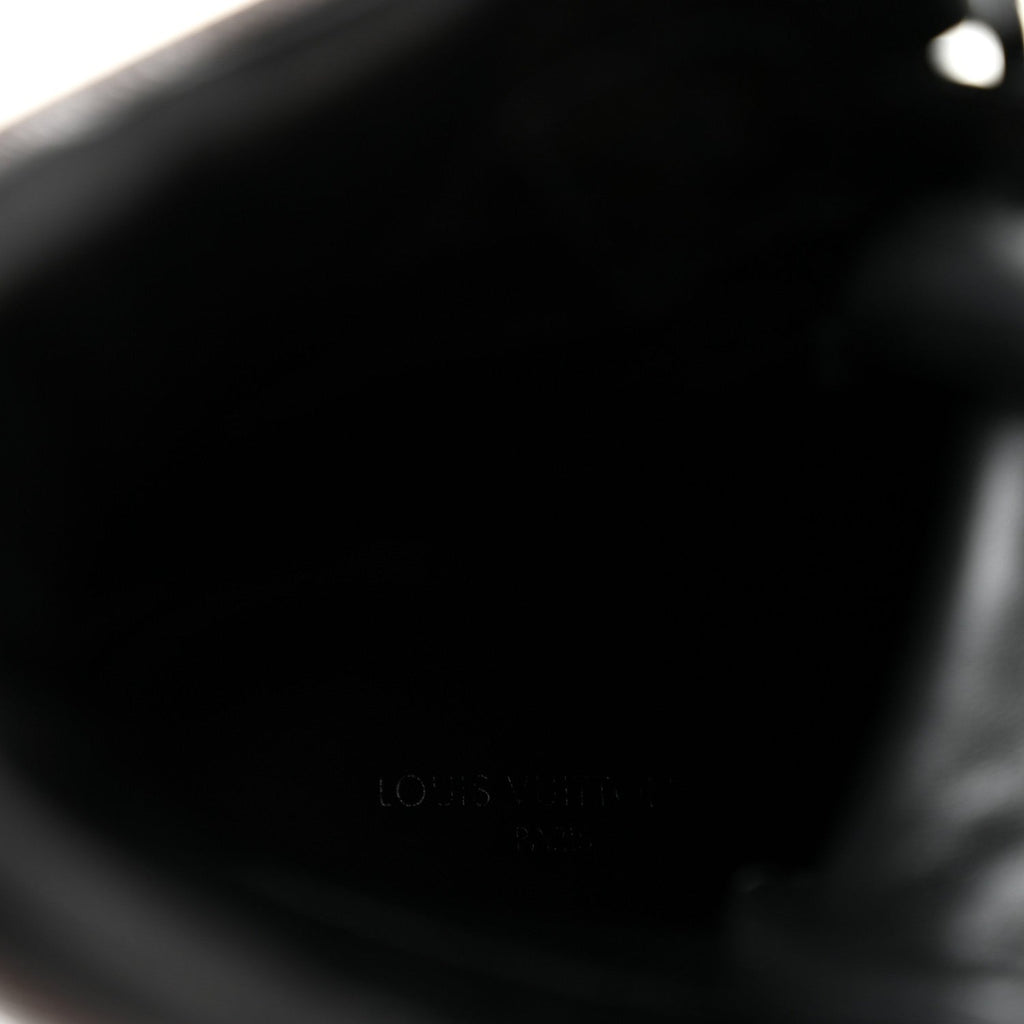 Suede Calfskin Monogram Star Trail Ankle Boots 35 Black