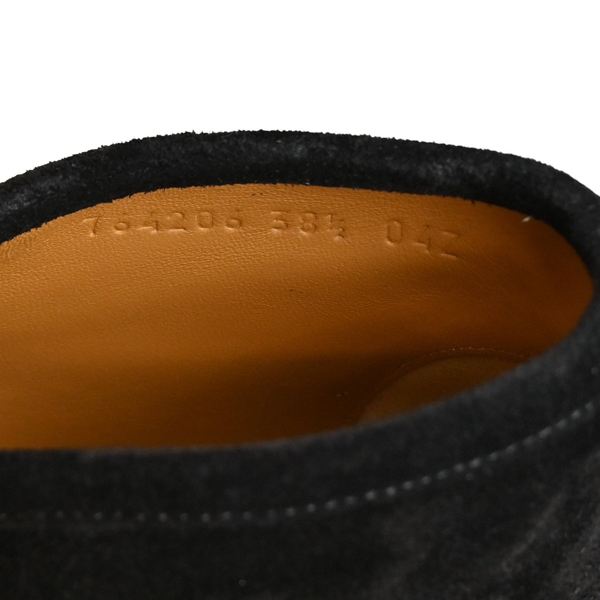 Suede Horsebit Womens Ankle Boots 38.5 Black