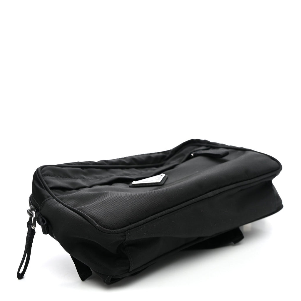 Tessuto Nylon Montagna Belt Bag Black