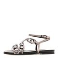 Metallic Nappa Naos Sandals 38 Champange