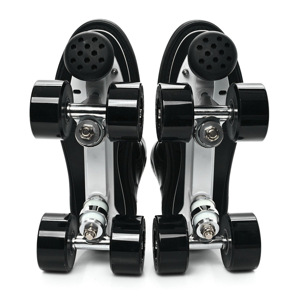 Calfskin Womens Roller Skates 38 Black