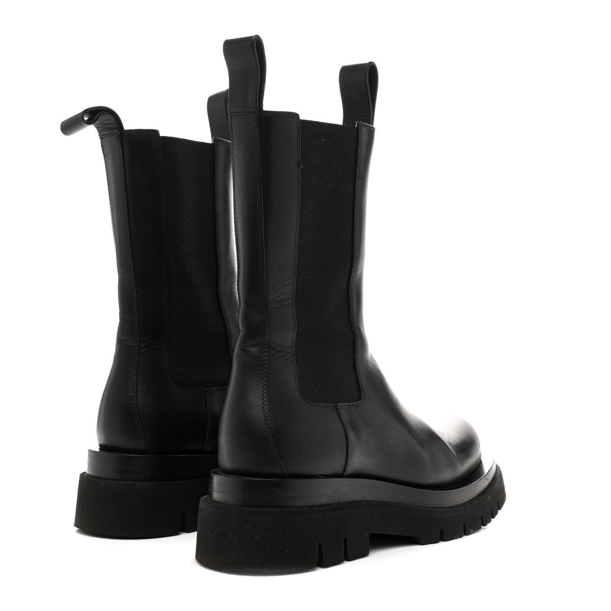 Calfskin The Lug Chelsea 55mm Boots 36.5 Black