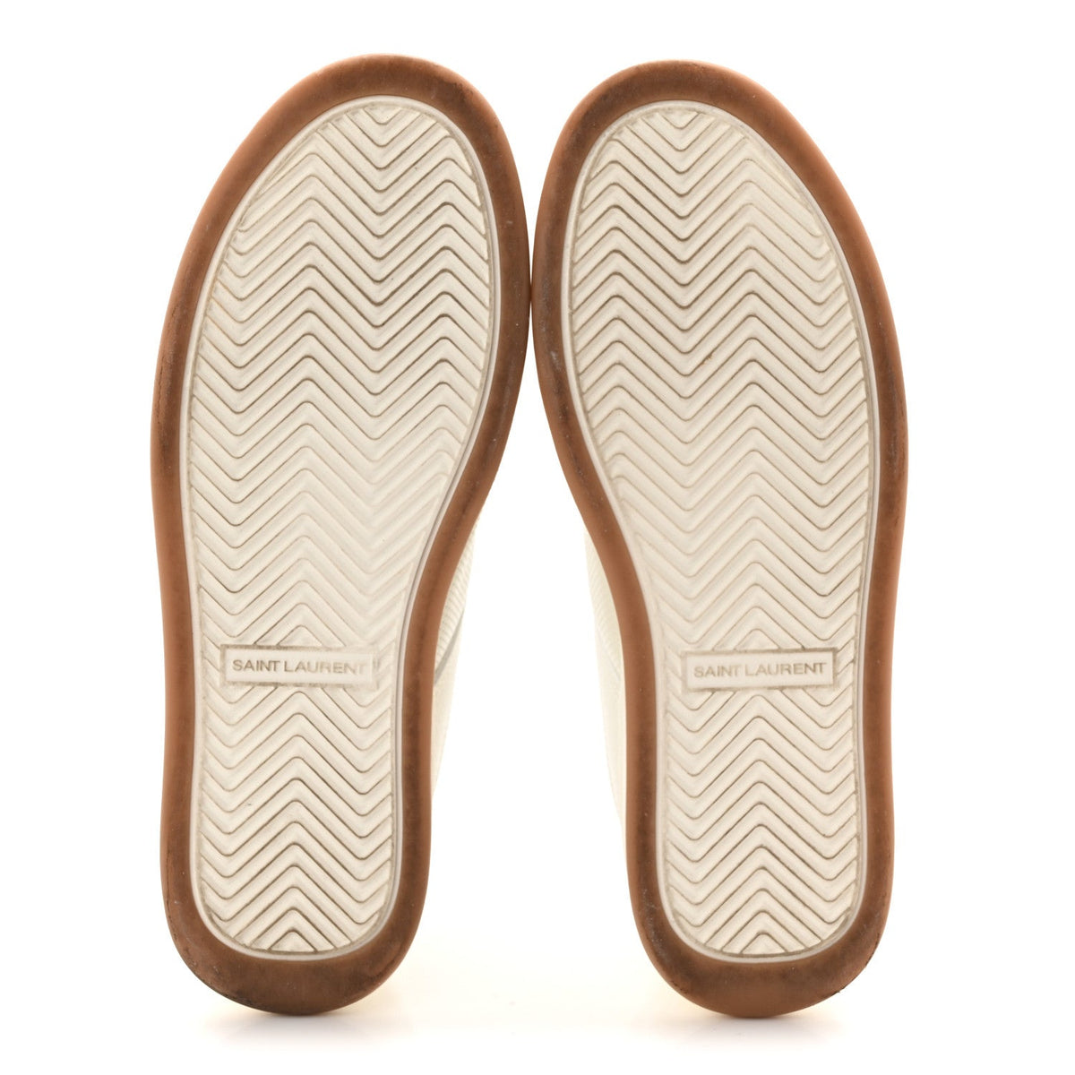 Calfskin Perforated Womens Sneakers 38.5 White