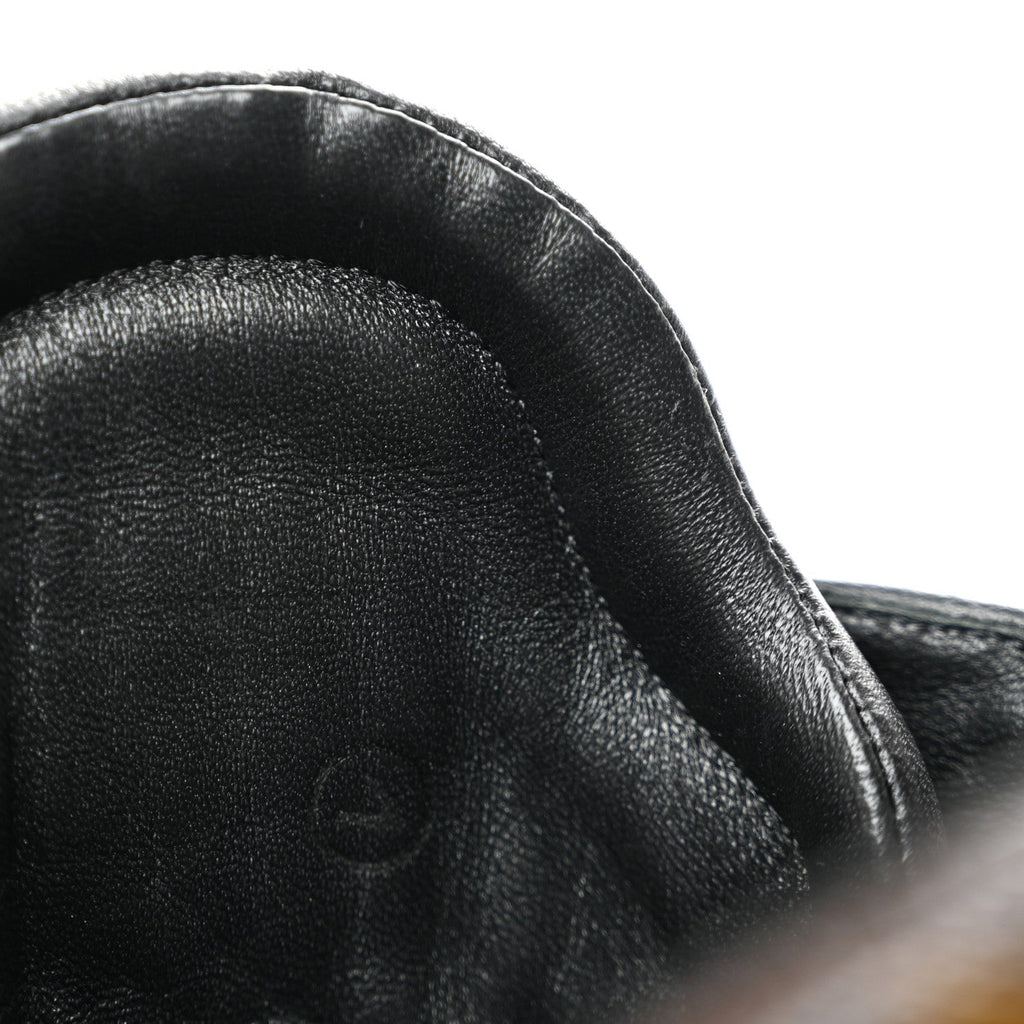 Suede Calfskin Monogram Star Trail Ankle Boots 35 Black