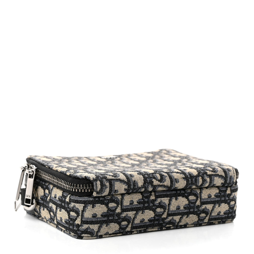 Oblique Pouch Navy Blue