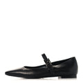 Goatskin Jane Ballet Flats 37 Black