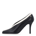 Lambskin Pumps 38.5 Black Ivory