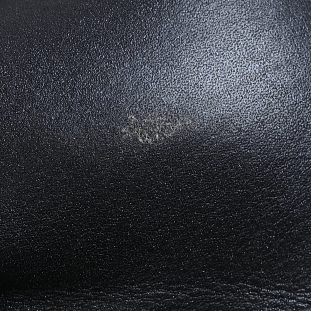 Calfskin Suede Cap Toe CC Short Boots 38.5 Navy Black