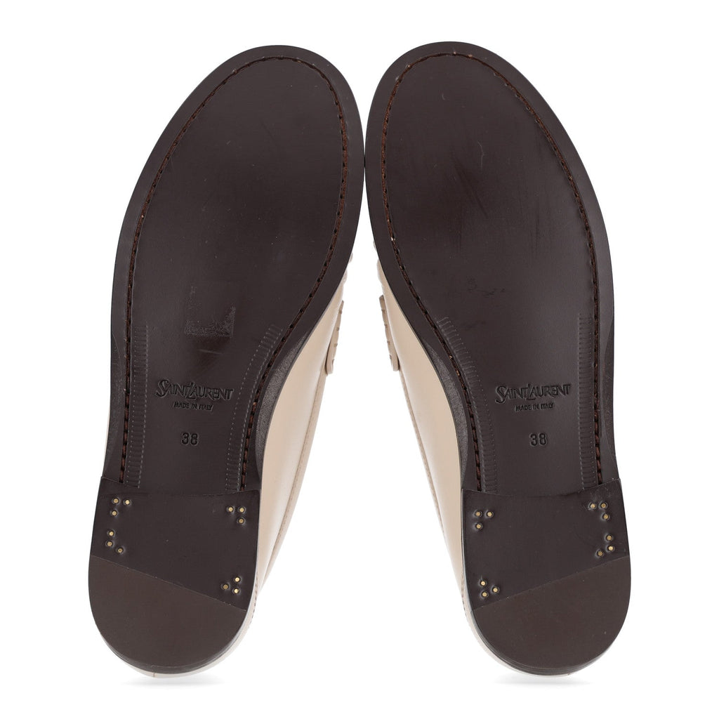 Belfagor Vitello Le Loafer 15 Moccasin 38 Gold Officier Pearl