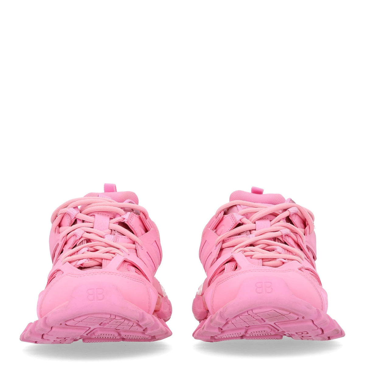 Mesh Nylon Womens Track Sneakers 40 Pink