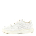 Calfskin Womens CC Sneakers 37 White