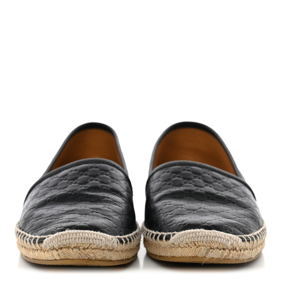 Microguccissima Signature Espadrilles 38.5 Black