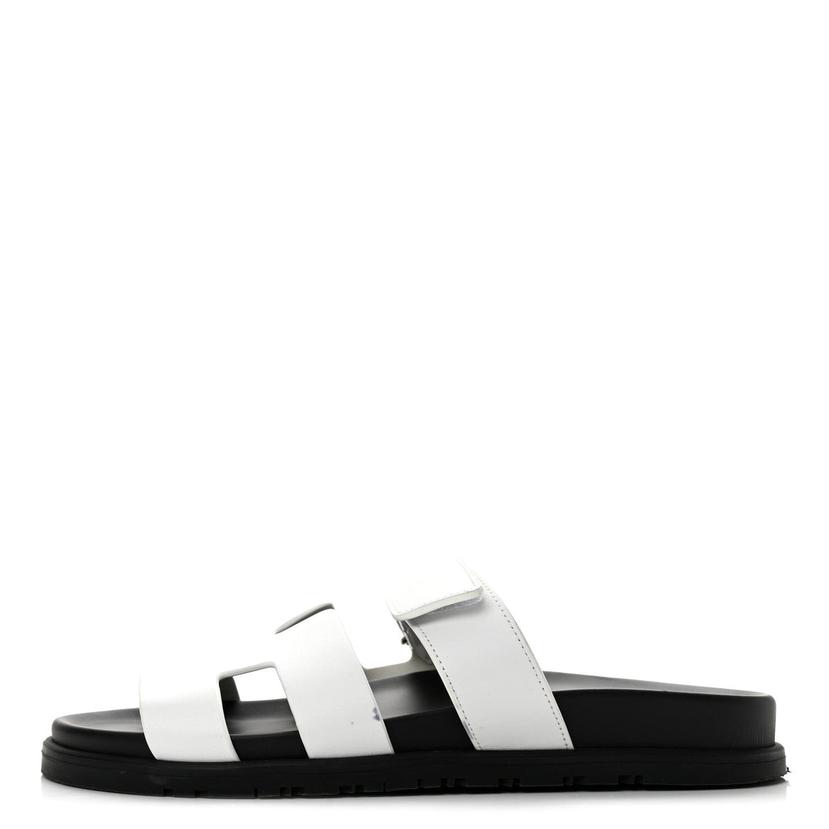 Calfskin Womens Chypre Sandals 39 White