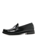 Magnum Lux Calfskin Mens Le Loafer 15 Moccassins 40 Black