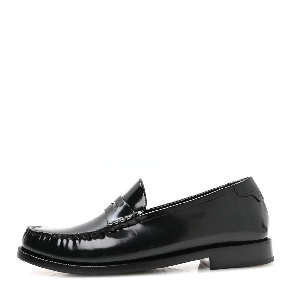 Magnum Lux Calfskin Mens Le Loafer 15 Moccassins 40 Black
