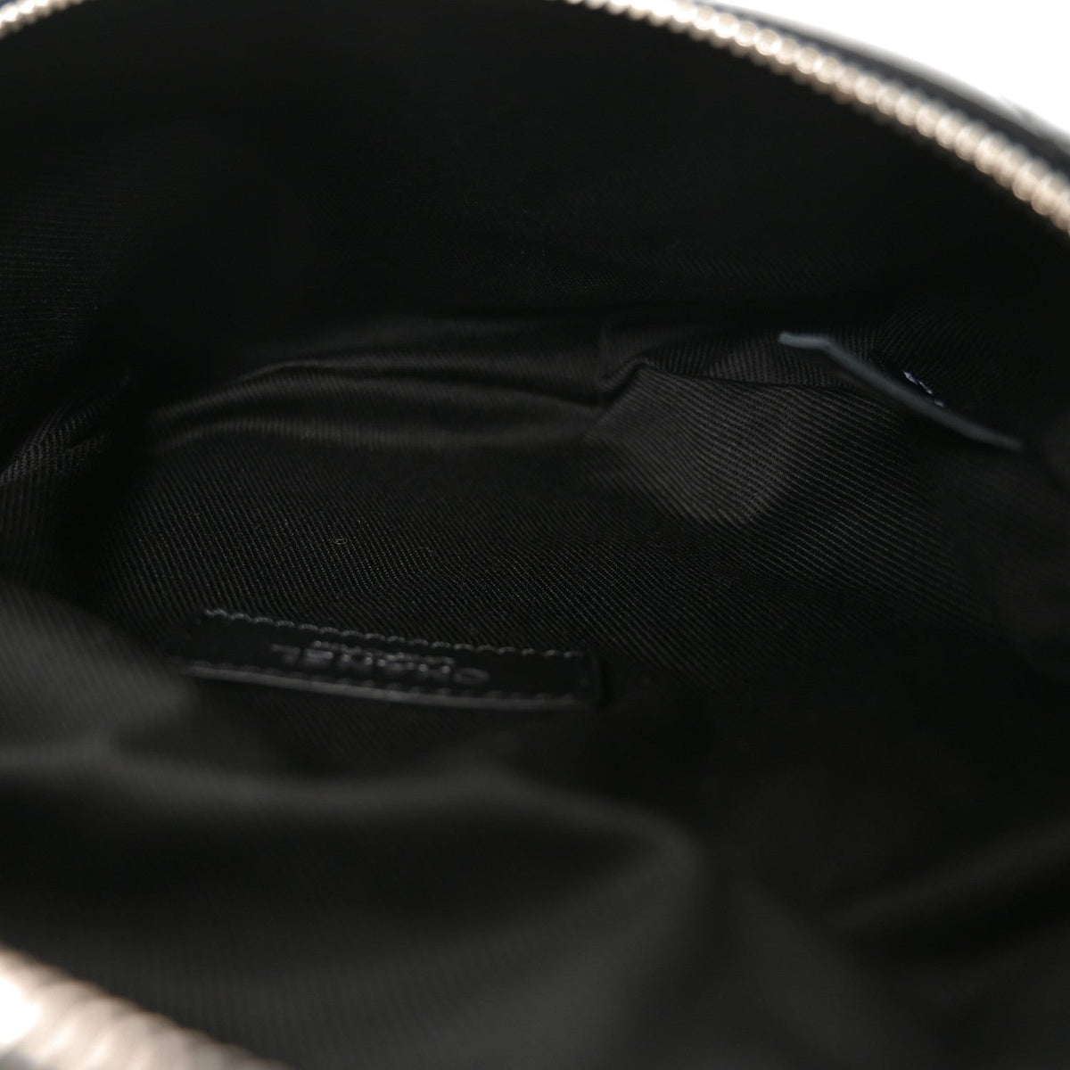 Calfskin Quilted Waist Belt Bag Black