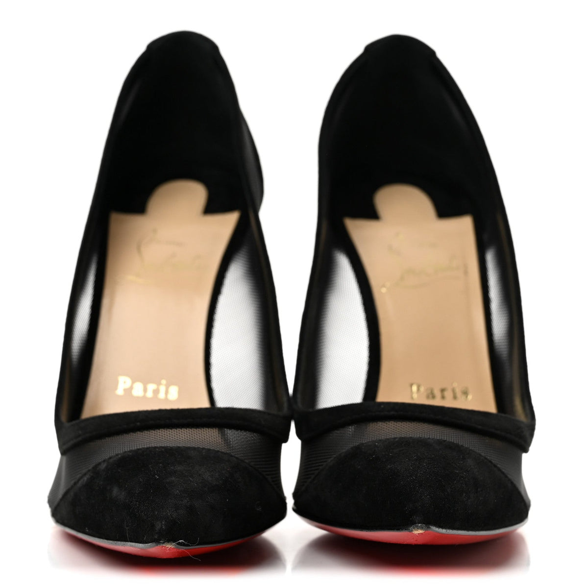 Veau Velours Rete Galativi 100 Pumps 37 Black