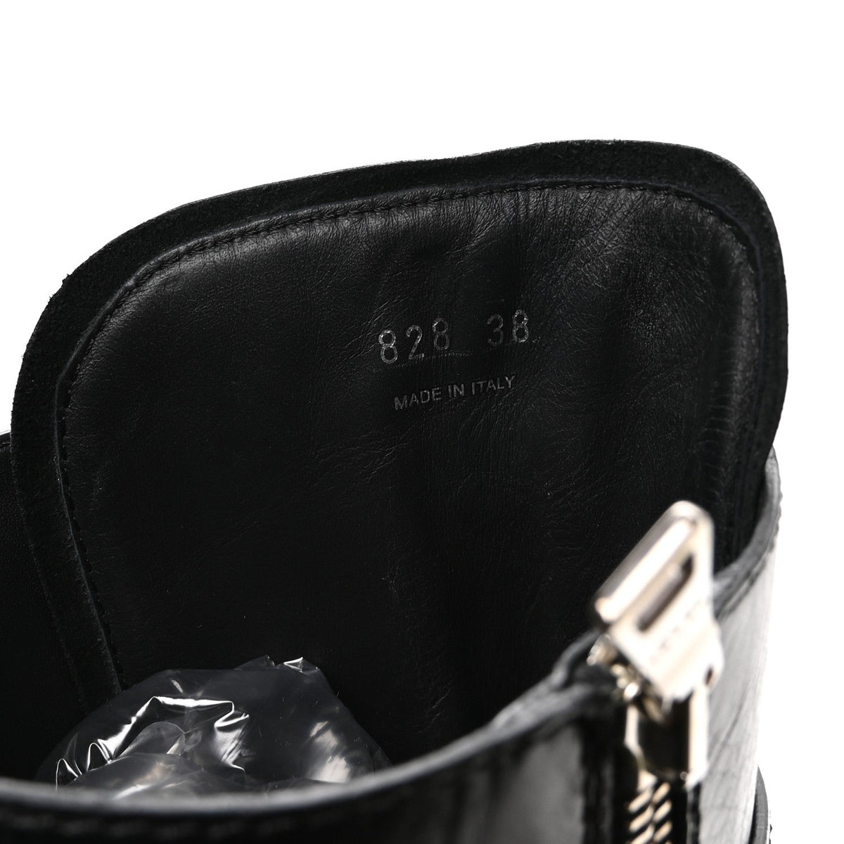 Spazzolato Rois Re-Nylon Metal Triangle Logo Monolith Pouch Pocket 55mm Tall Combat Boots 38 Black