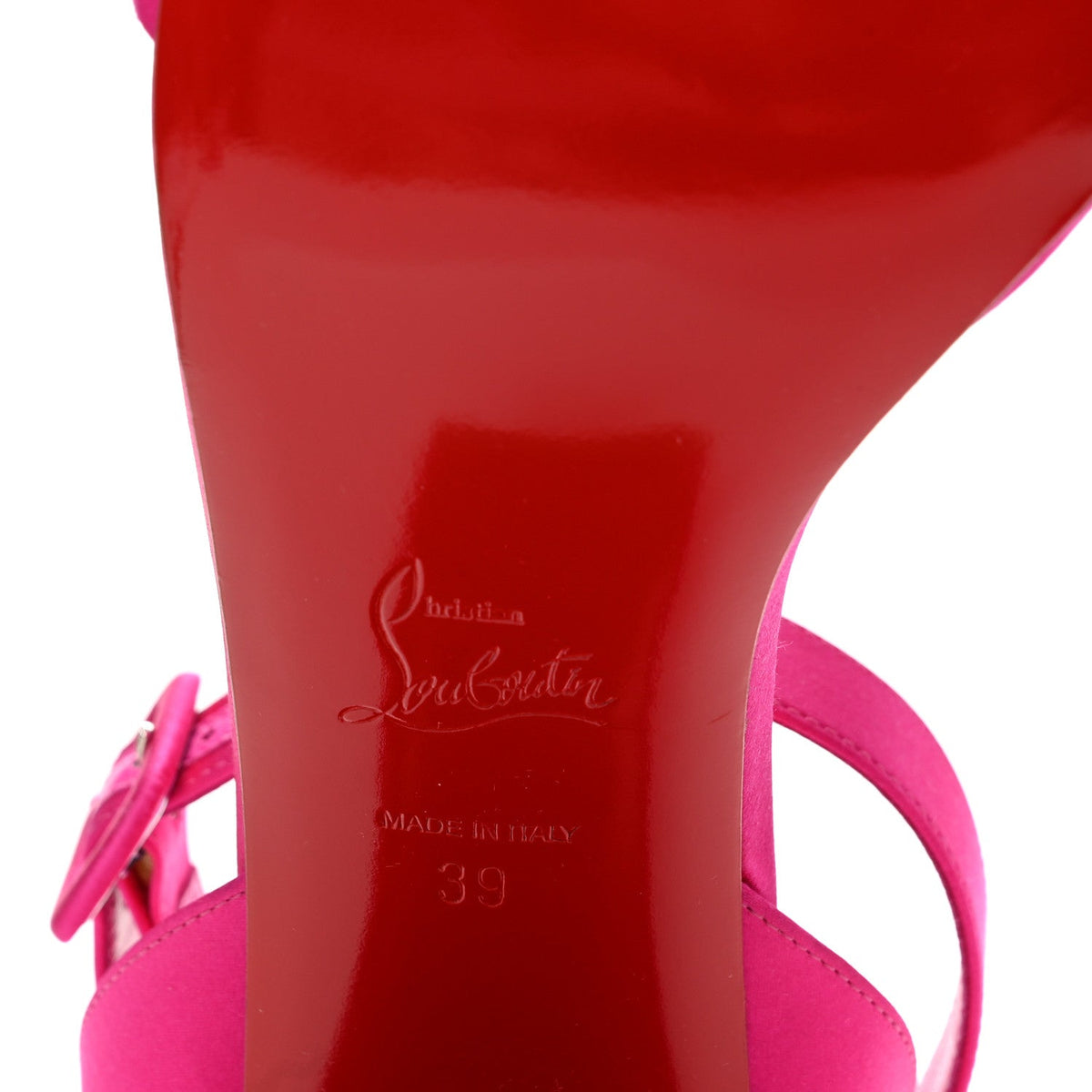 Satin Miss Sabina 85 Sandals 39 Holly Pink