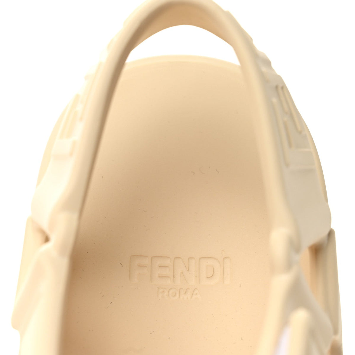 Rubber FF Sporty Hiker 25mm Sandals 38 Chalk