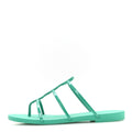 Rubber Womens Mykonos Sandals 36 Vert Tourmaline