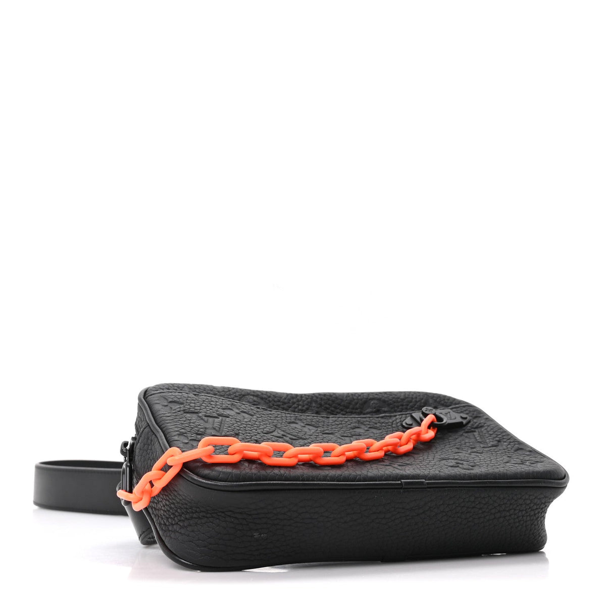 Taurillon Monogram Uniformes Solar Ray Soft Pochette Volga Belt Bag Black