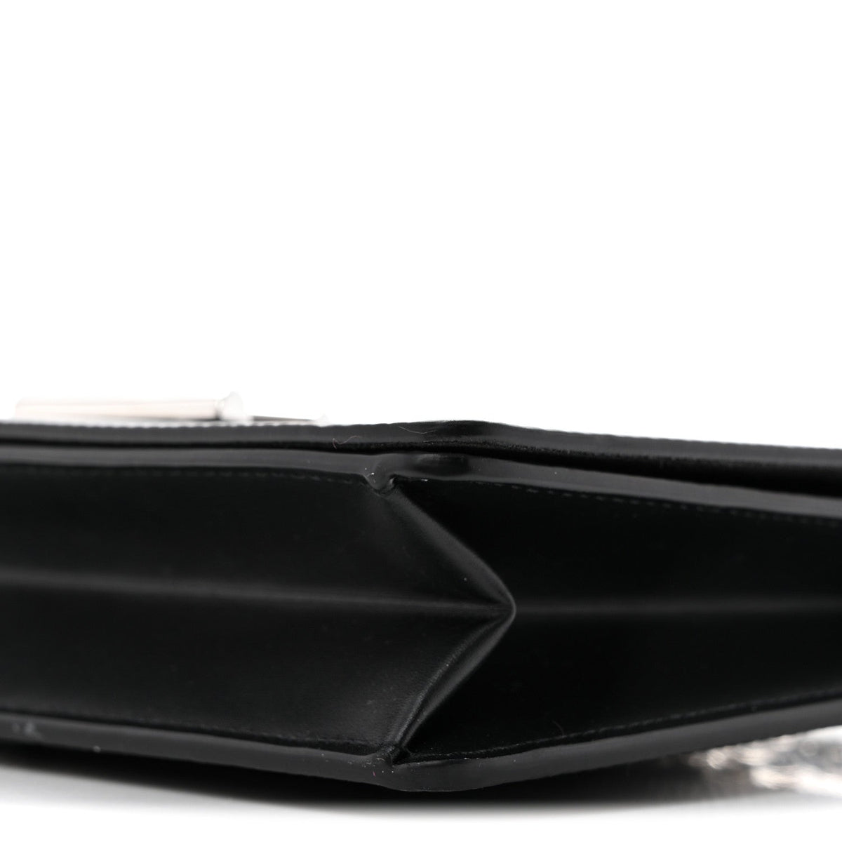 Epi Twist Belt Chain Wallet Black