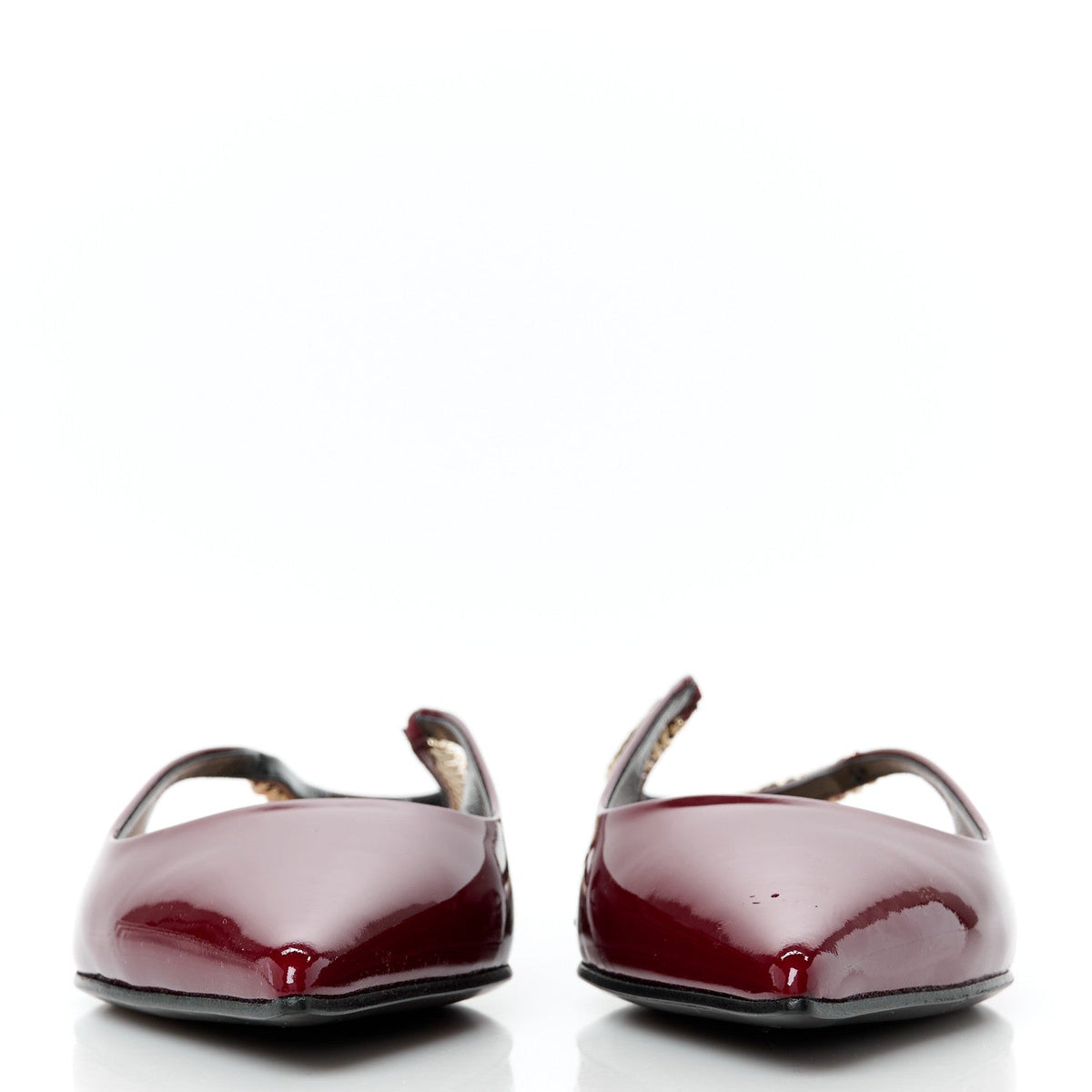 Patent Signoria Ballet Slingback Ballet Flat 36.5 Rosso Ancora