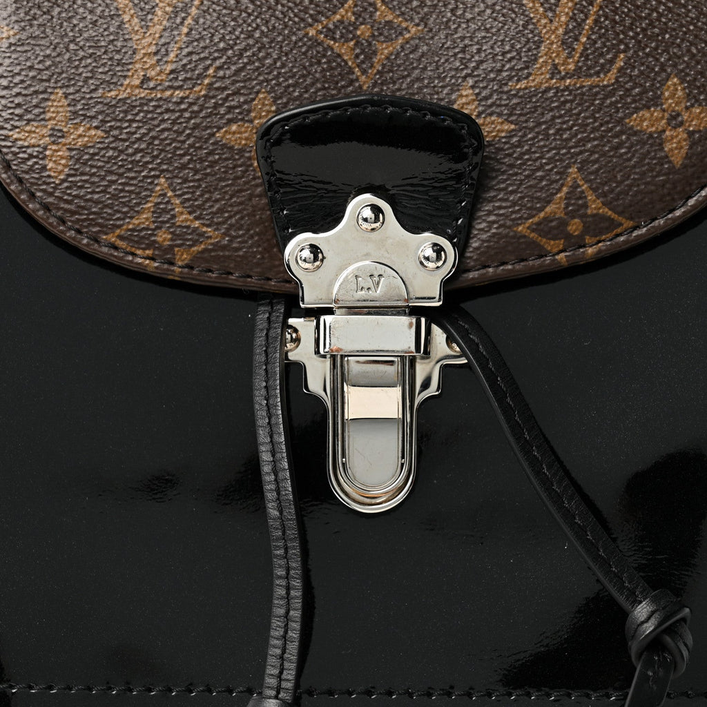 Patent Monogram Hot Springs Backpack Black