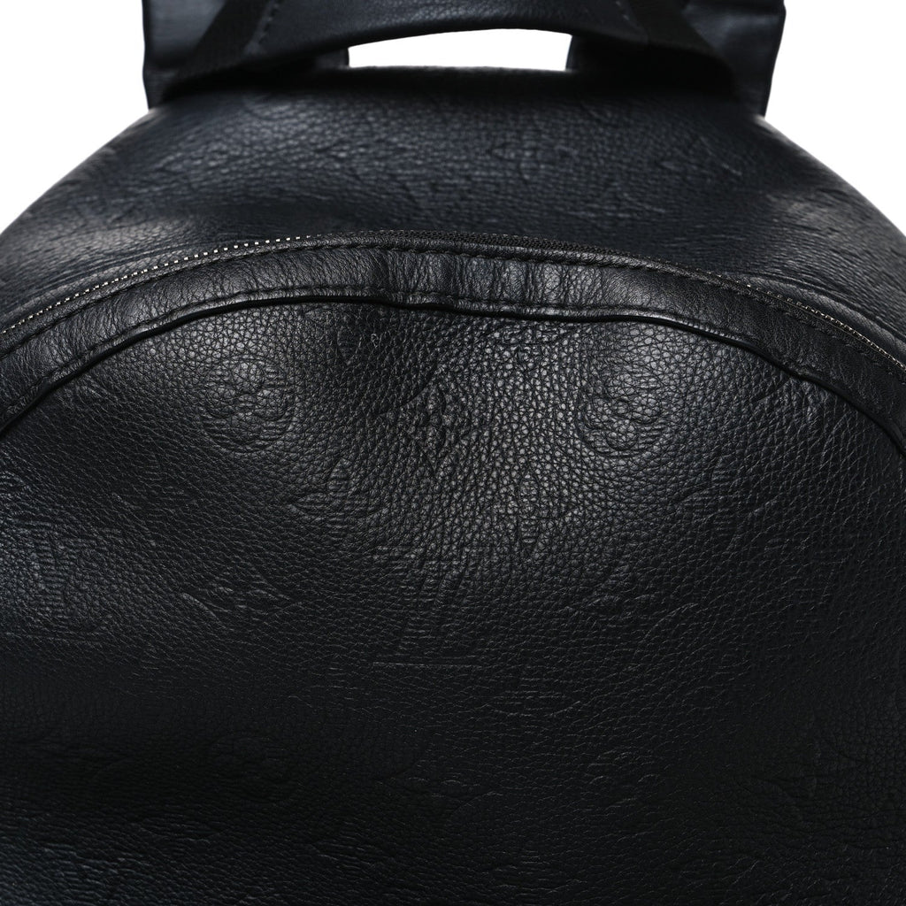 Calfskin Monogram Shadow Discovery Backpack Black