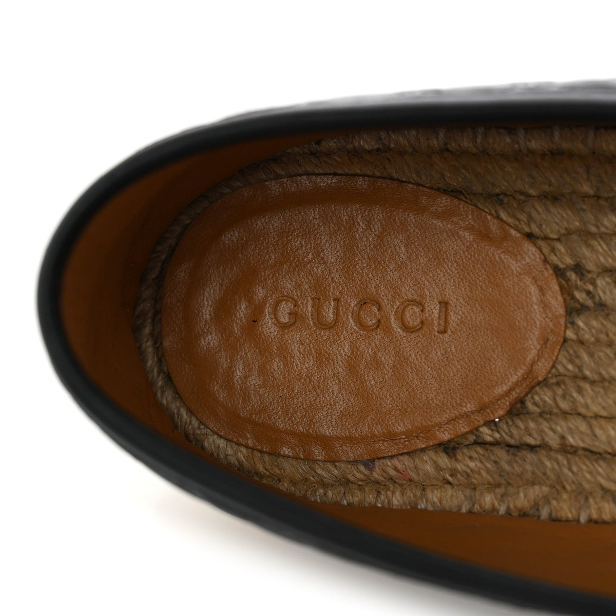 Microguccissima Signature Espadrilles 38.5 Black