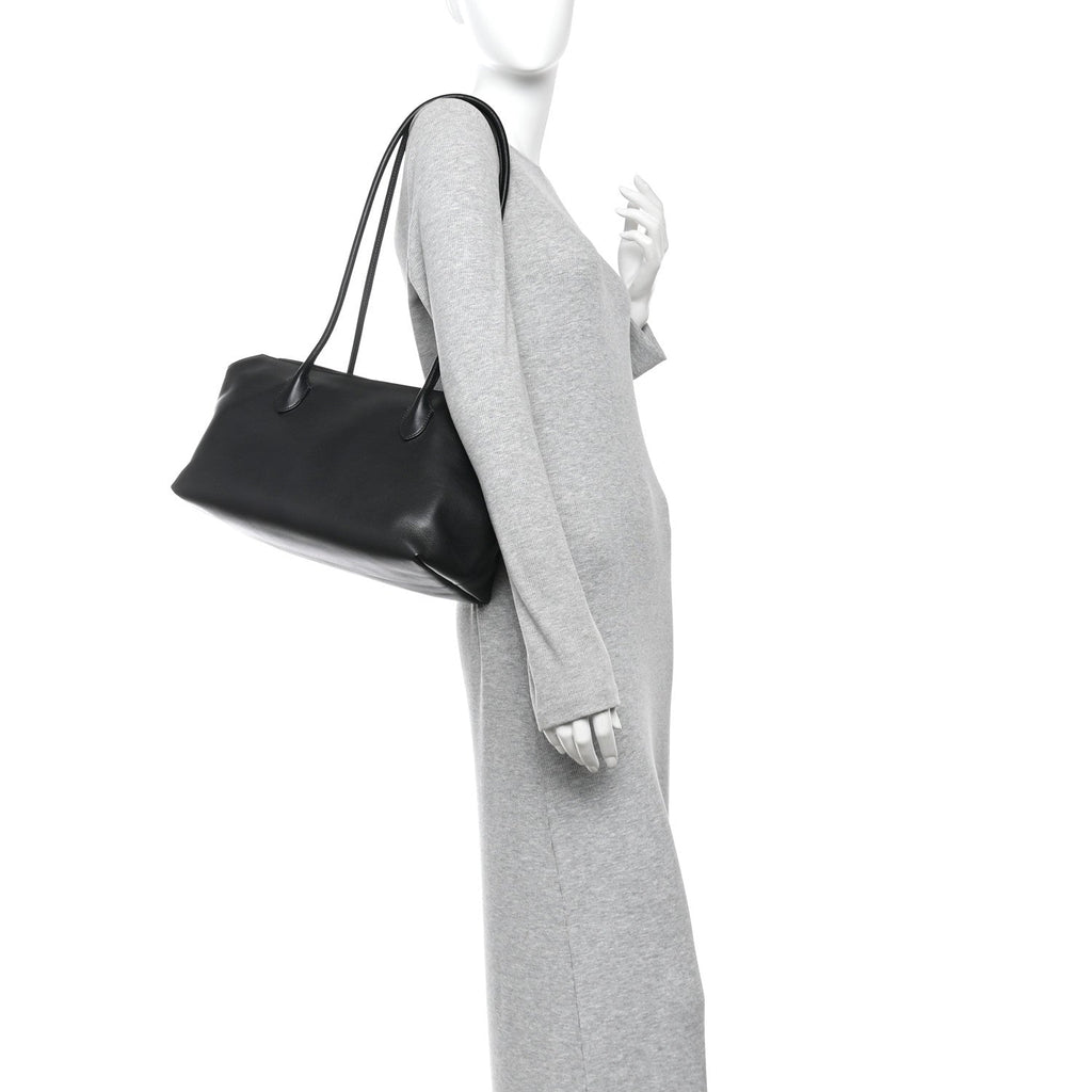 Grained Calfskin Terrasse Bag Black