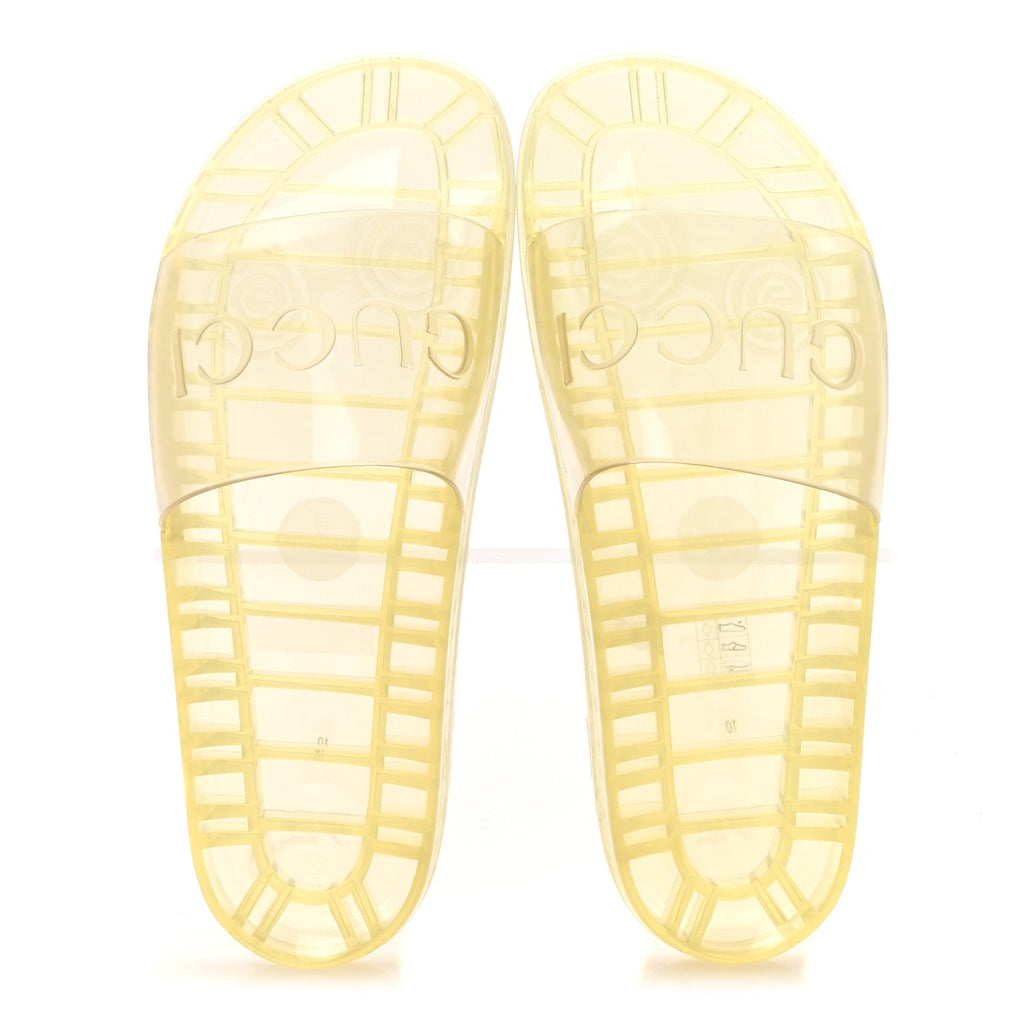Rubber Mens Pursuit Slide Sandals 10 Transparent