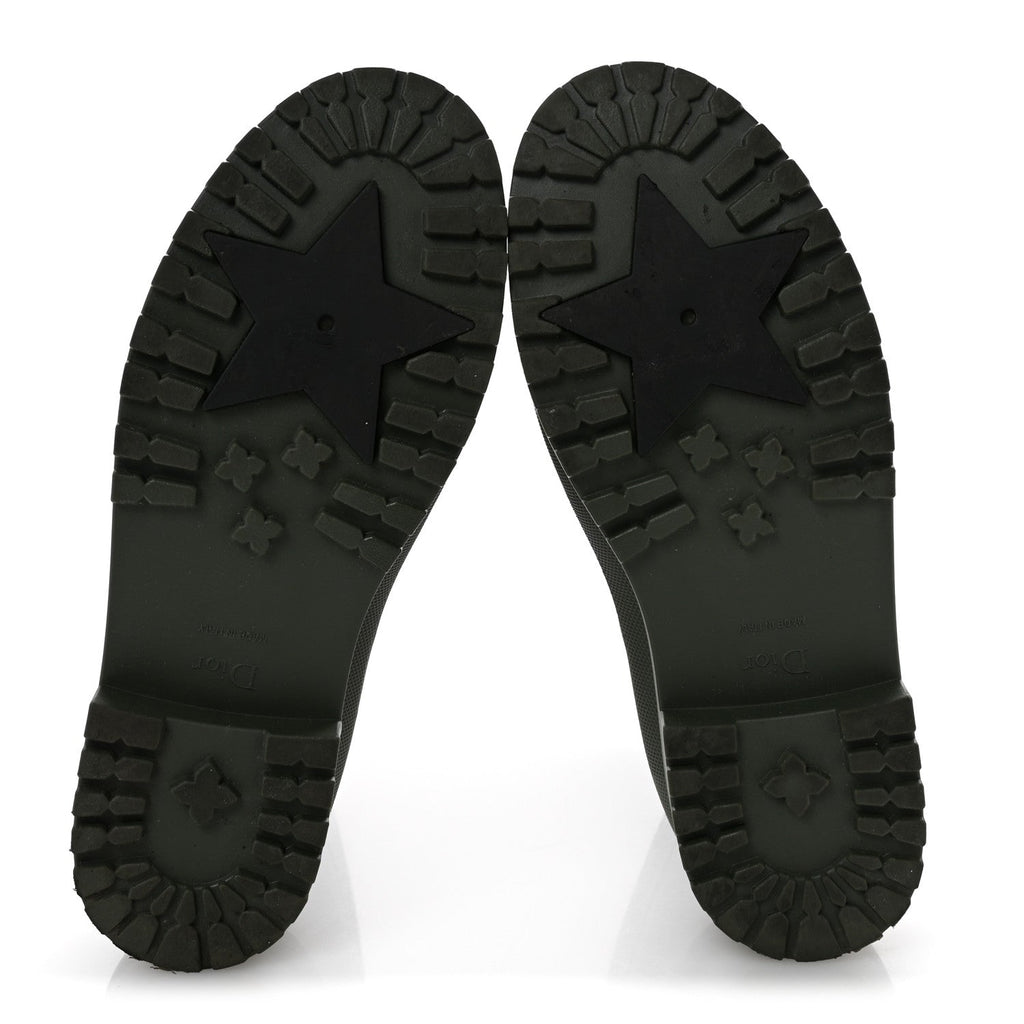 Rubber Diorunion Rain Boots 38 Black Military