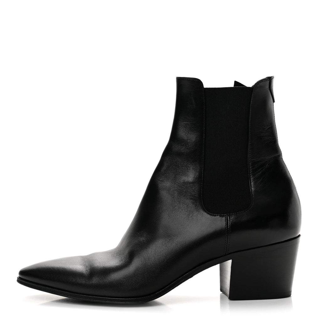 Incrociato Muriel Vassili 60 Ankle Zip Boots 35 Black