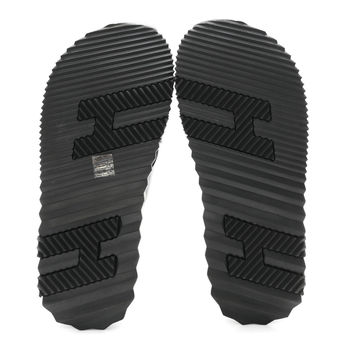 Nappa Mens Infra Sandals 42 Black