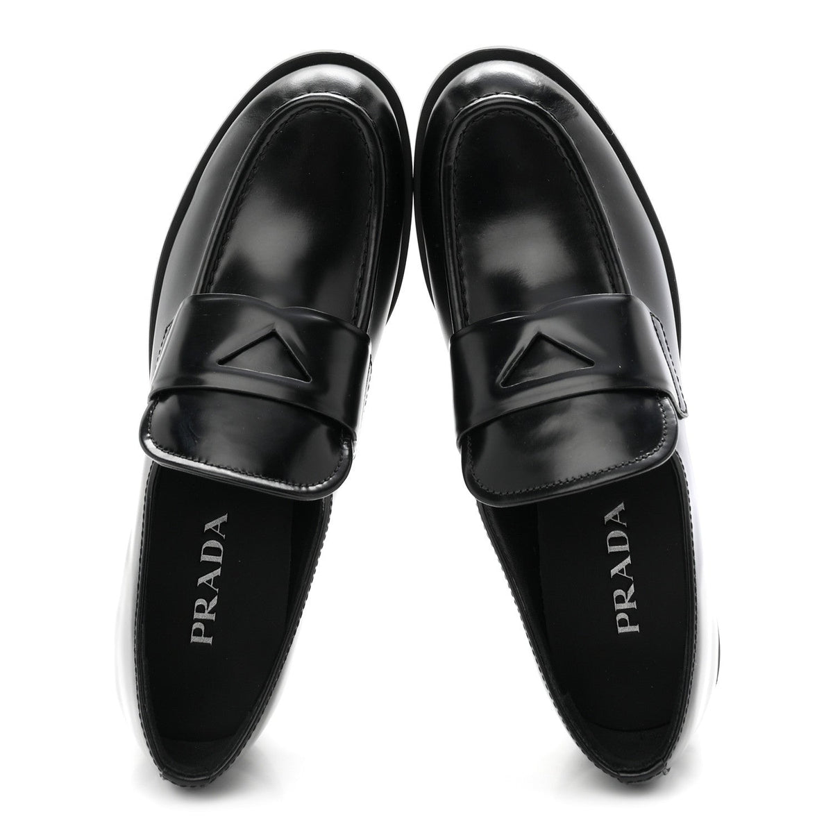 Spazzolato Loafers 38.5 Black
