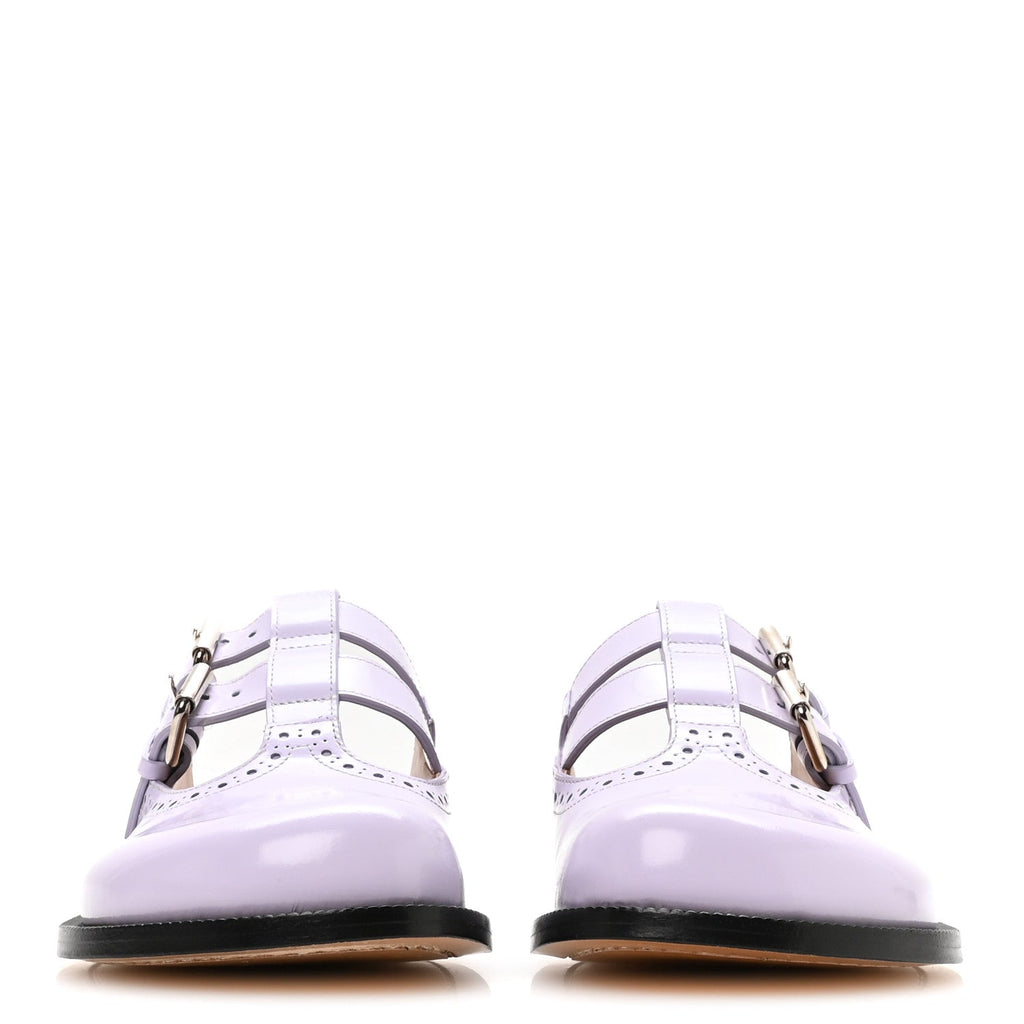Calfskin Campo Mary Jane Mule 37 Lilac
