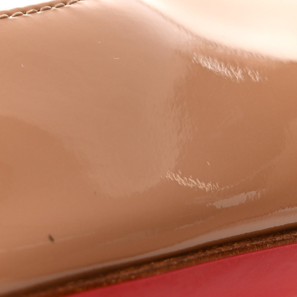 Patent Pigalle Follies 100 Pumps 40.5 Nude