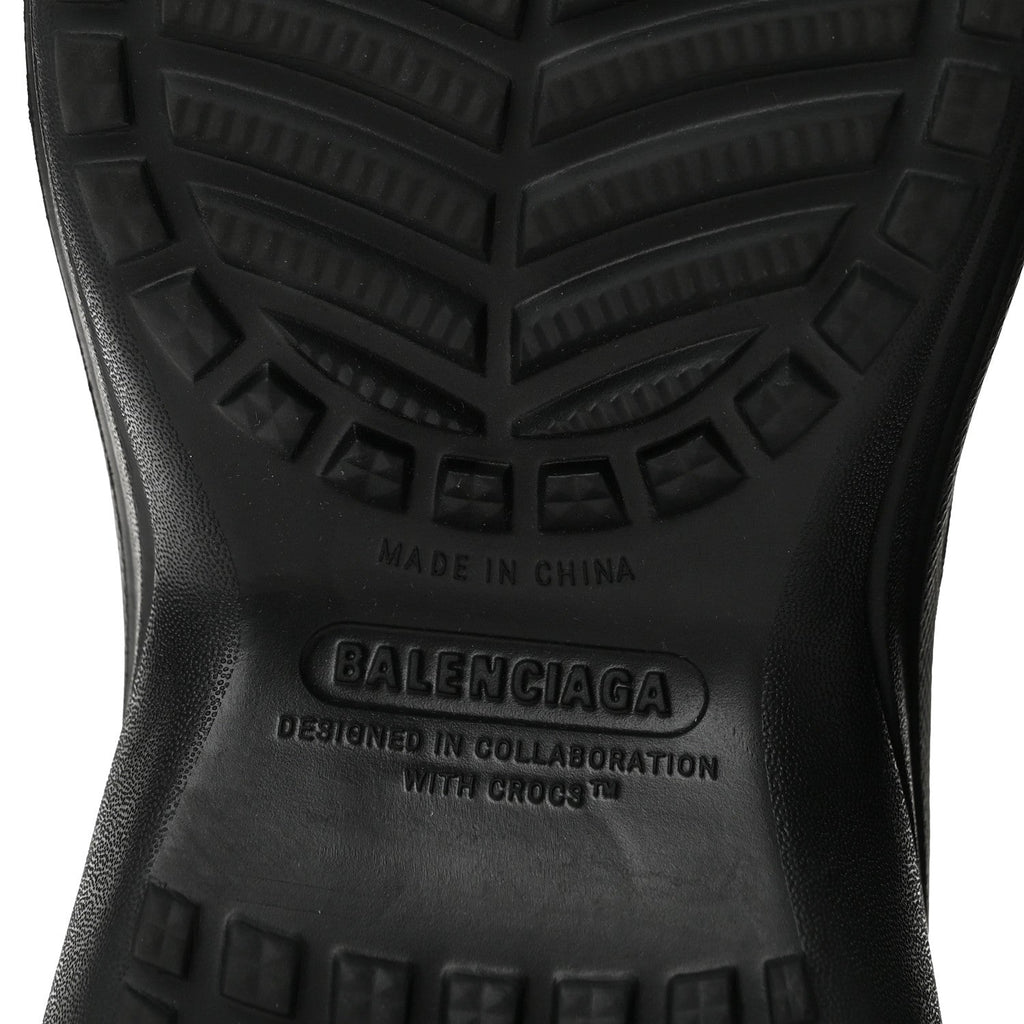 X CROCS Rubber Womens Pool Slides 36 Black