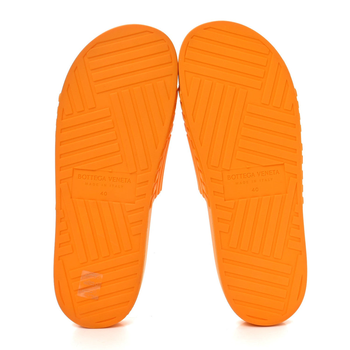 Rubber The Slider Sandals 40 Tangerine