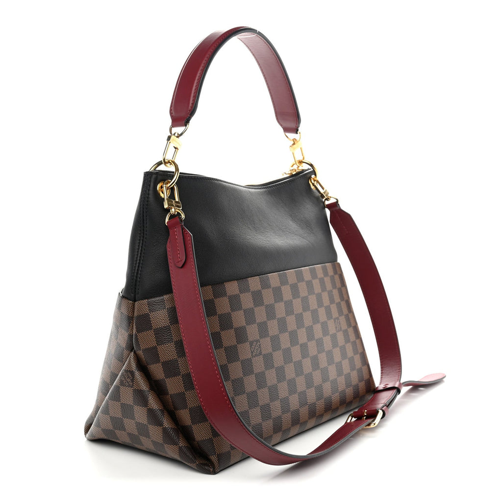 Damier Ebene Calfskin Maida Black
