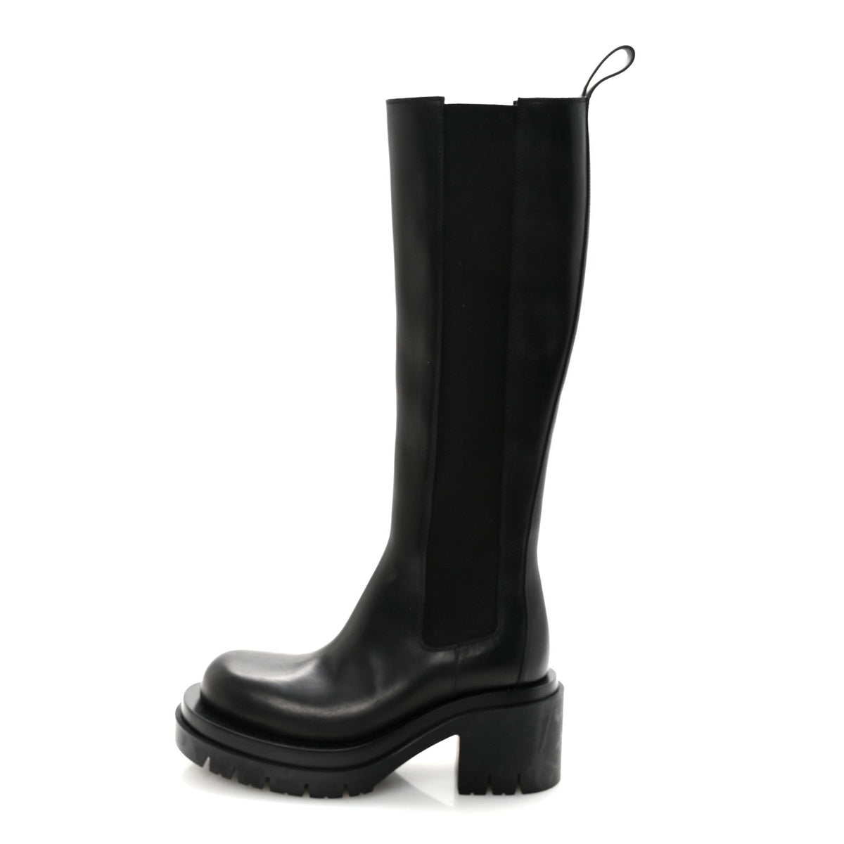 Calfskin The Lug Chelsea 30/70mm Tall Boots 36.5 Black