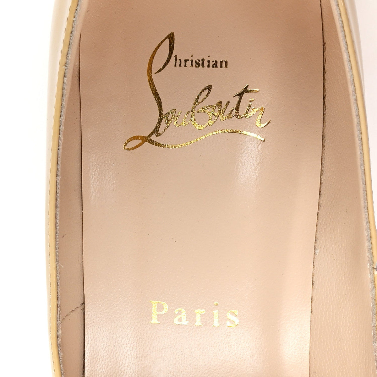 Patent Fifi 100 Pumps 38.5 Nude